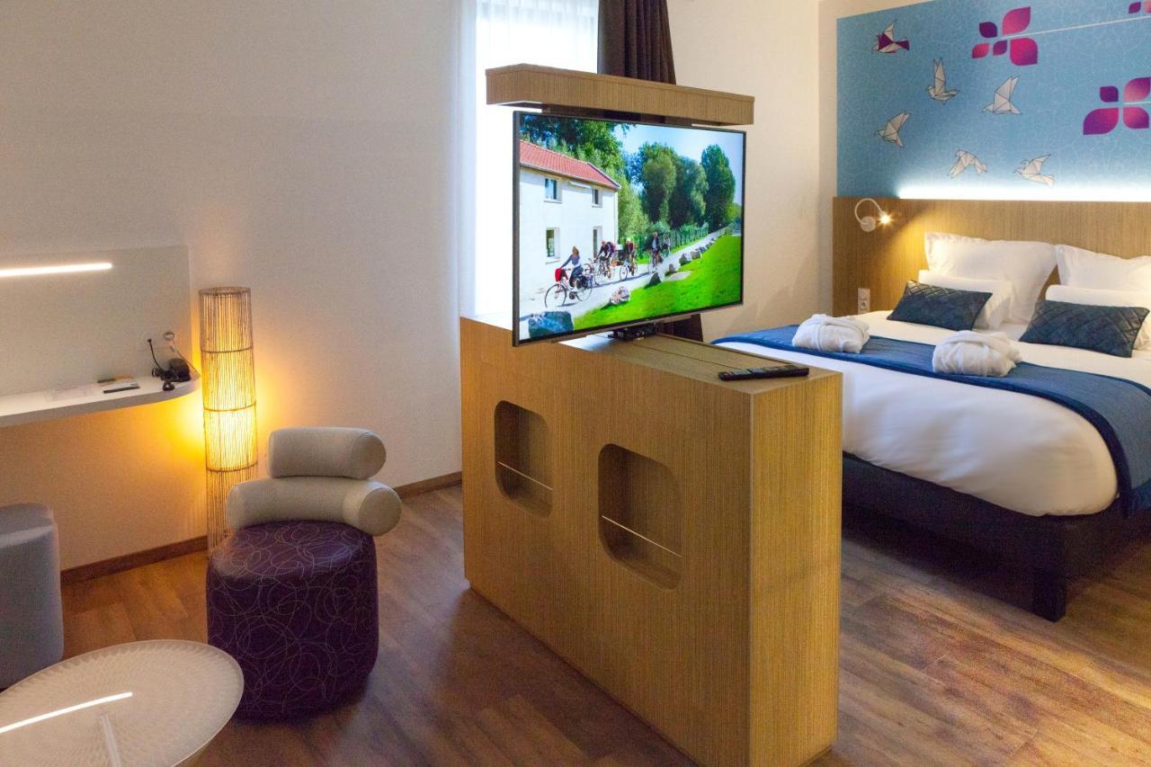 Kyriad Prestige Amiens Poulainville - Hotel And Spa Bagian luar foto